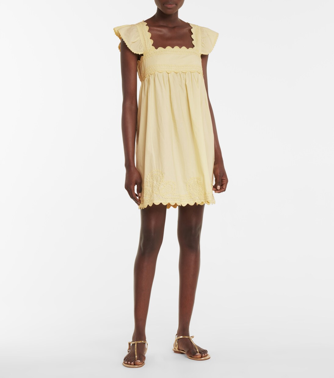 Cotton minidress | Juliet Dunn