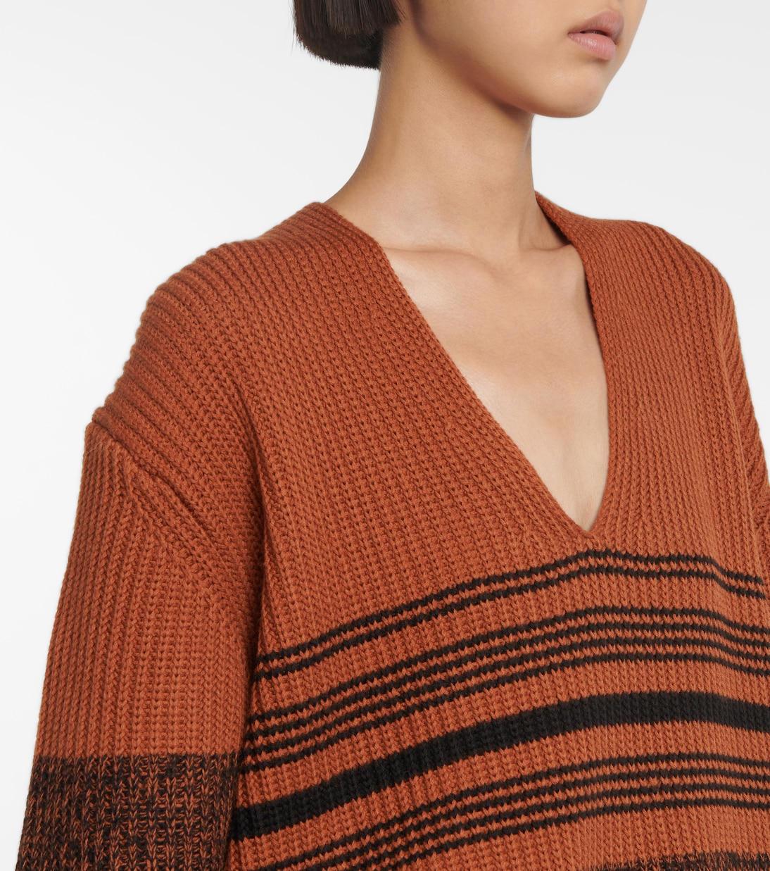 Pull White Label en coton mélangé côtelé | Proenza Schouler