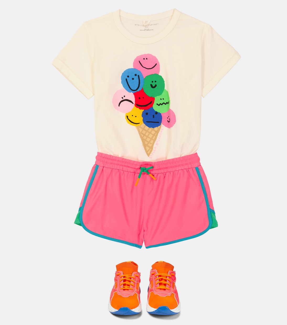 Colorblocked shorts | Stella McCartney Kids