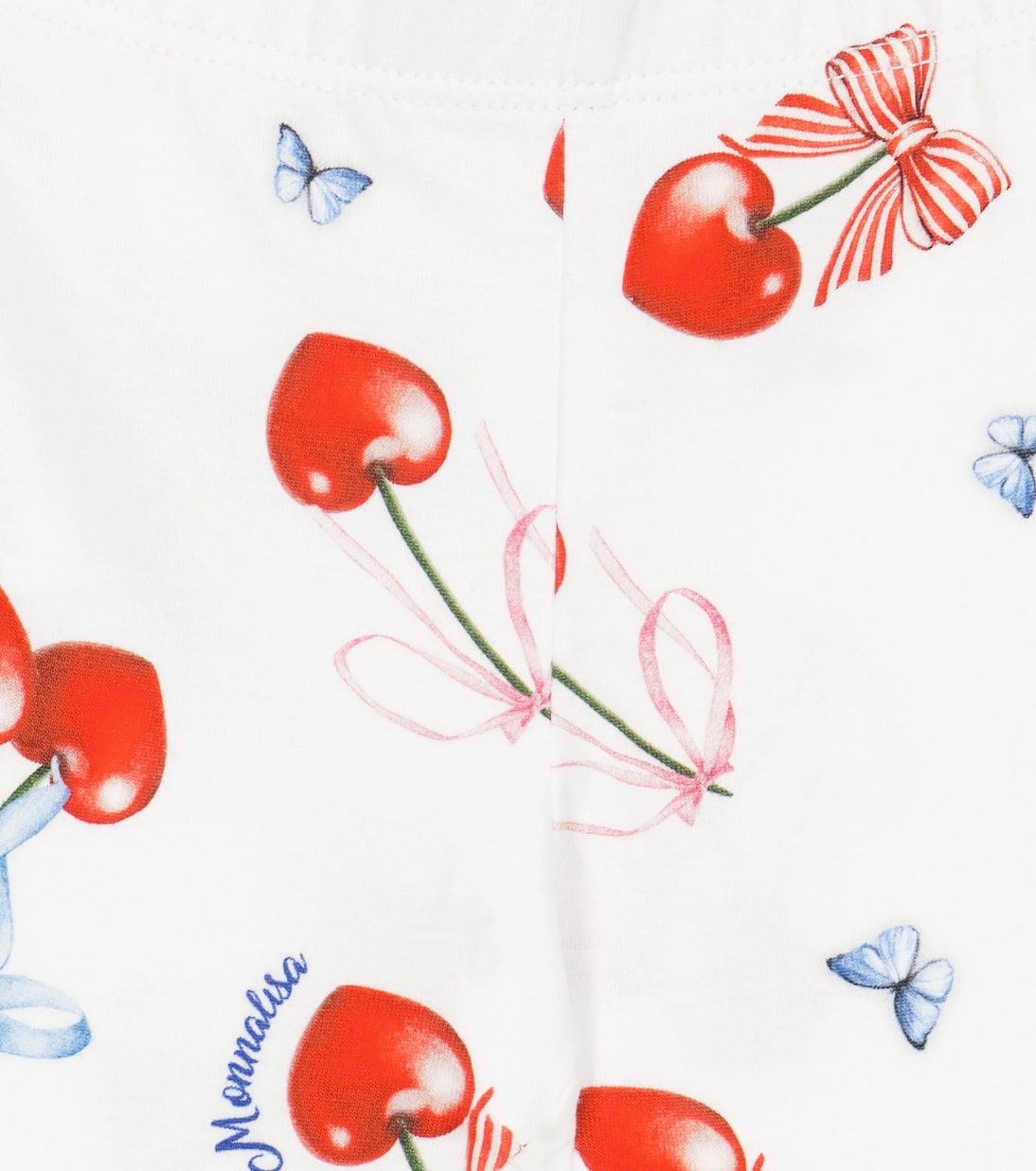 Baby printed cotton-blend leggings | Monnalisa