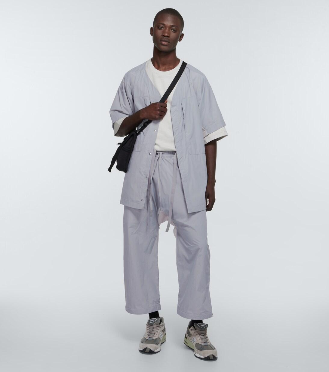 Technical cropped pants | Byborre