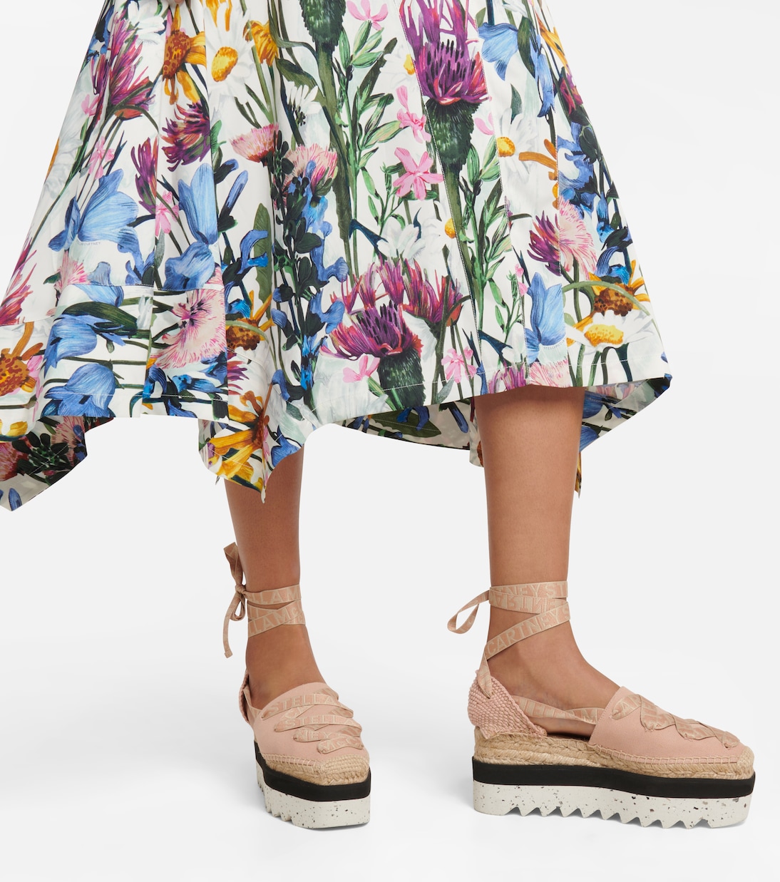 Gaia platform espadrilles | Stella McCartney