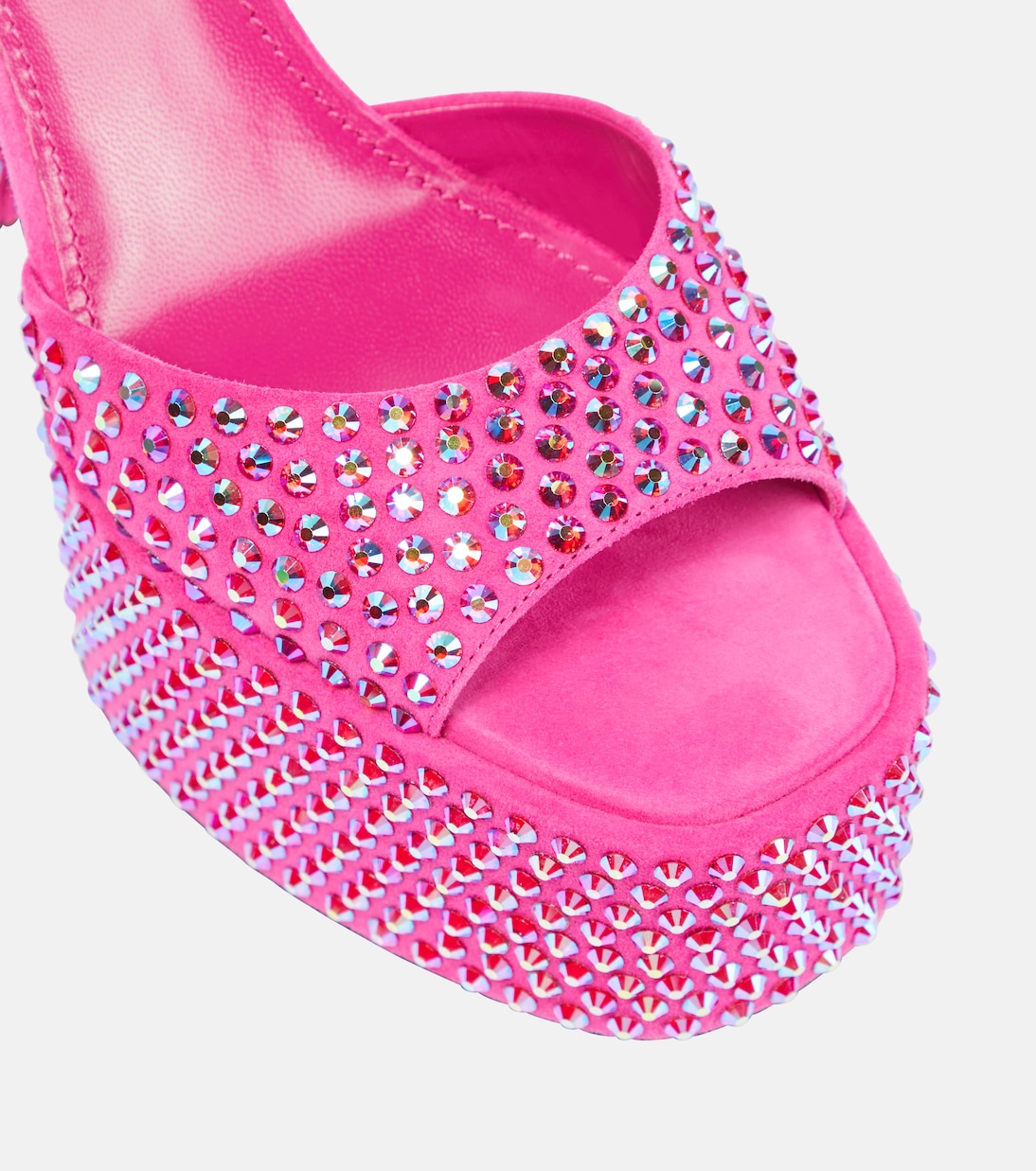 Verzierte Plateausandalen Holly Nicole aus Leder | Paris Texas