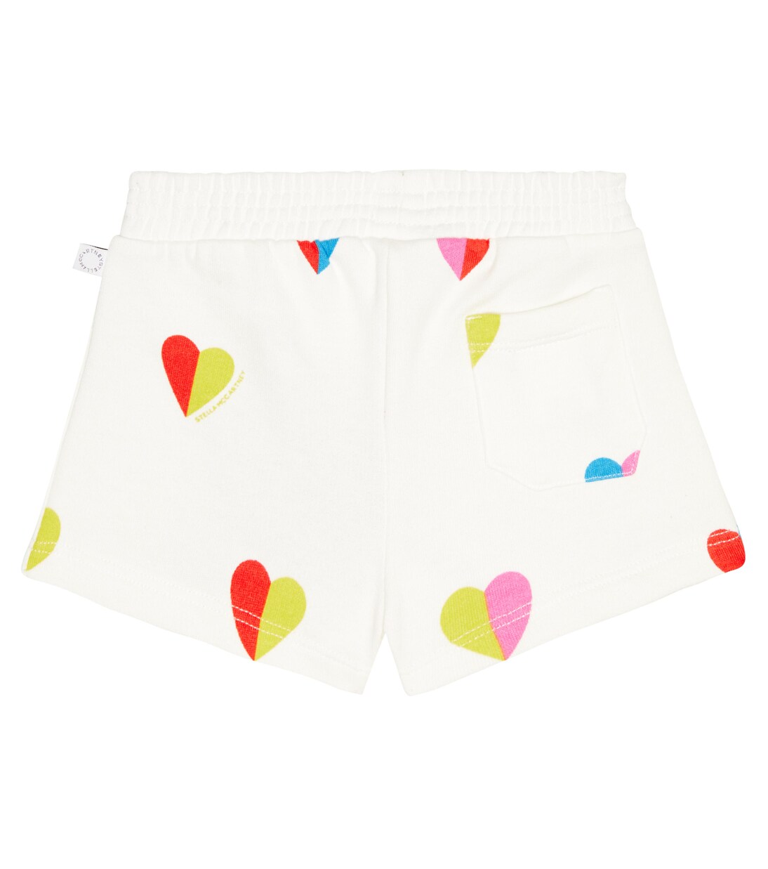 Baby printed cotton jersey short | Stella McCartney Kids