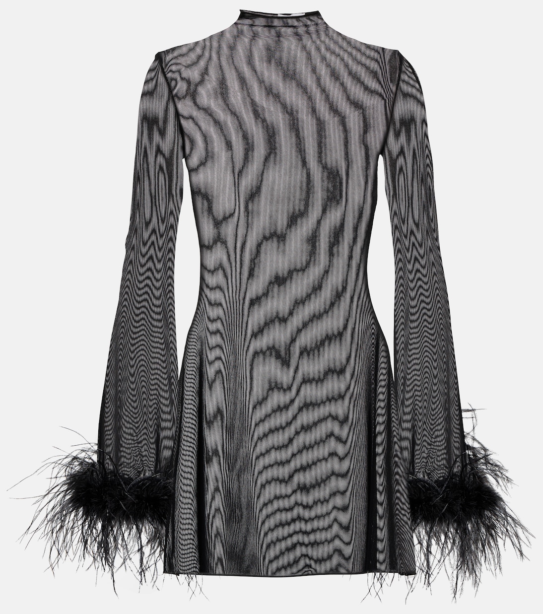 Feather-trimmed minidress | Oséree