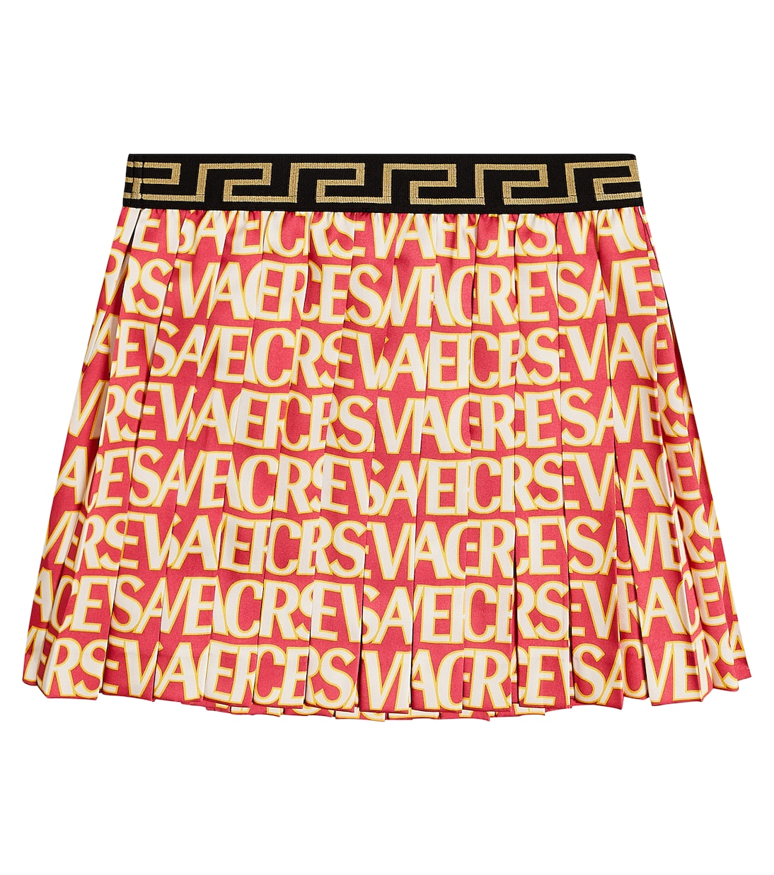 Versace Allover pleated skirt | Versace Kids