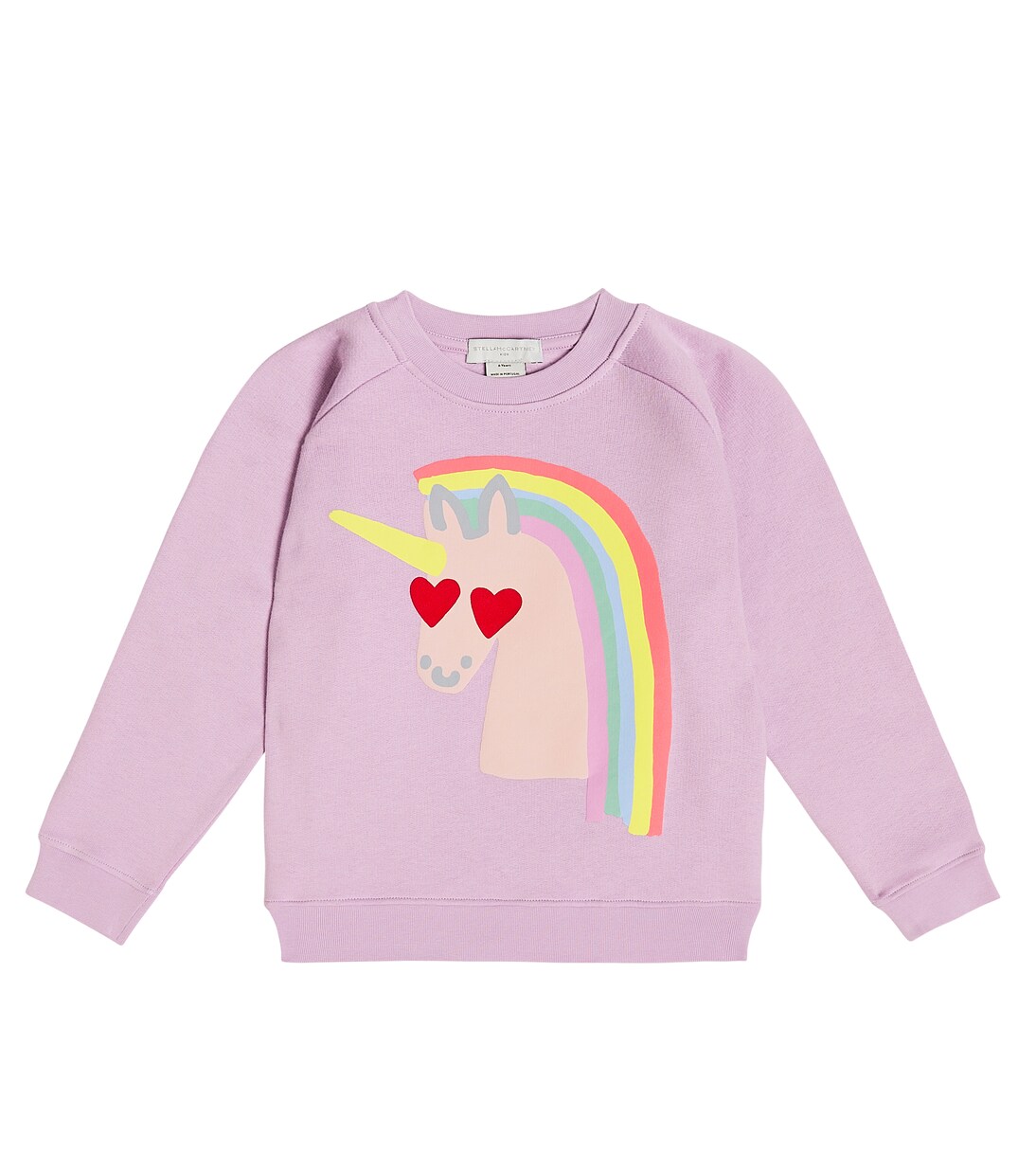 Sweat-shirt imprimé en coton | Stella McCartney Kids