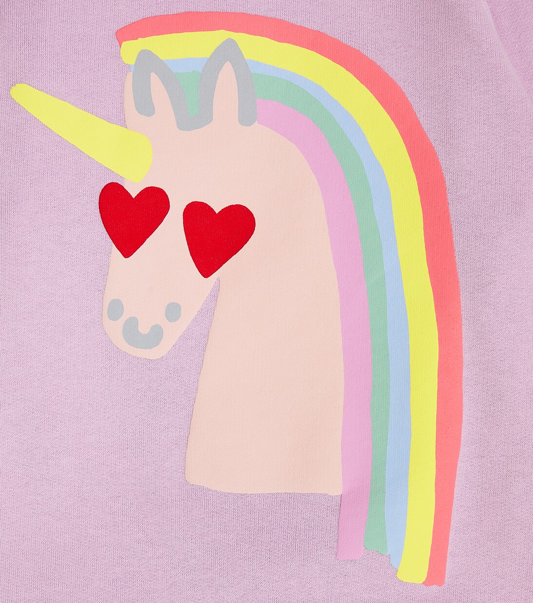 Sweat-shirt imprimé en coton | Stella McCartney Kids