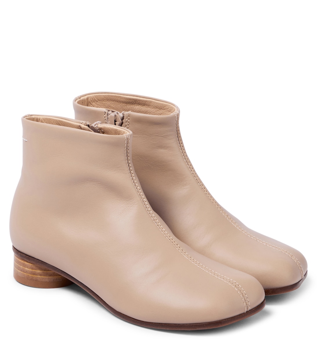Leather ankle boots | MM6 Maison Margiela Kids