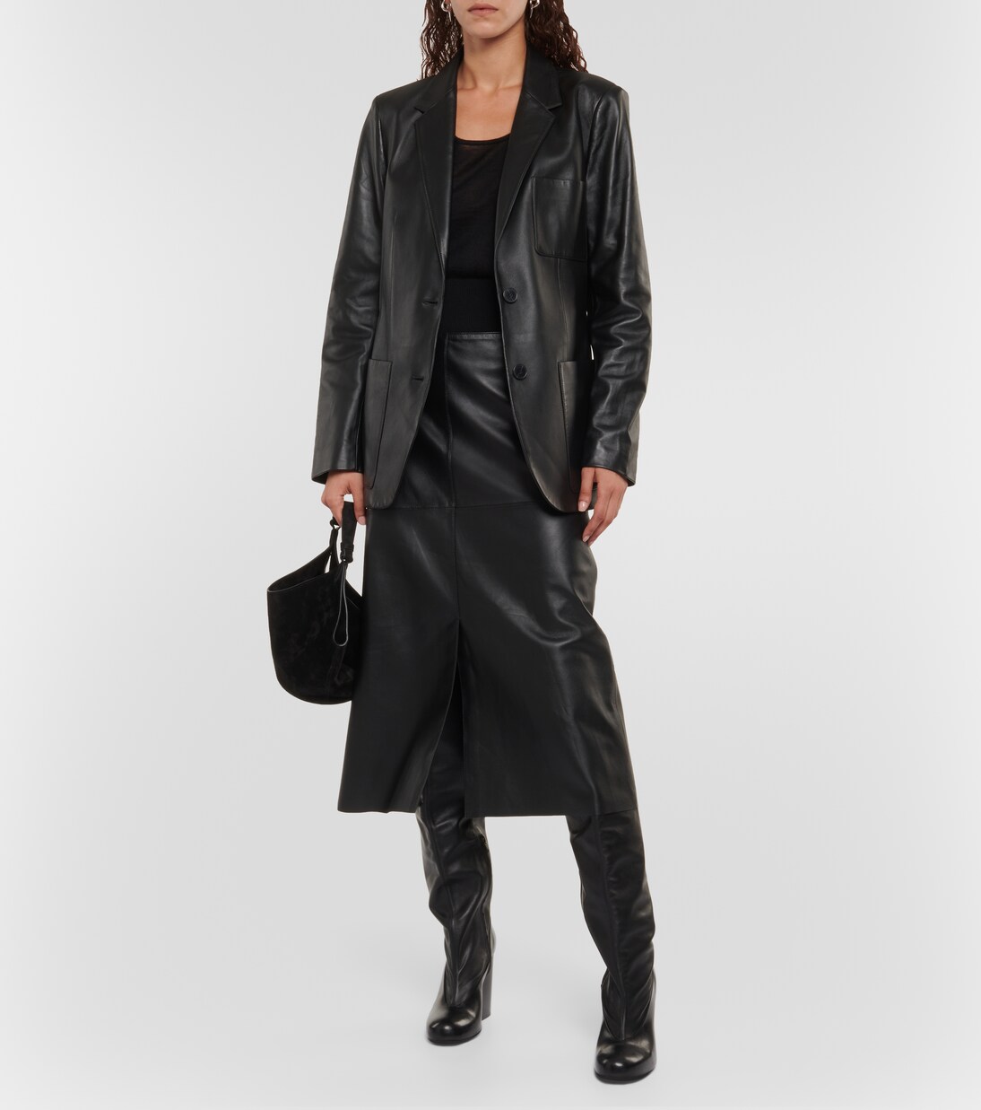 Midirock Sidena aus Leder | Joseph