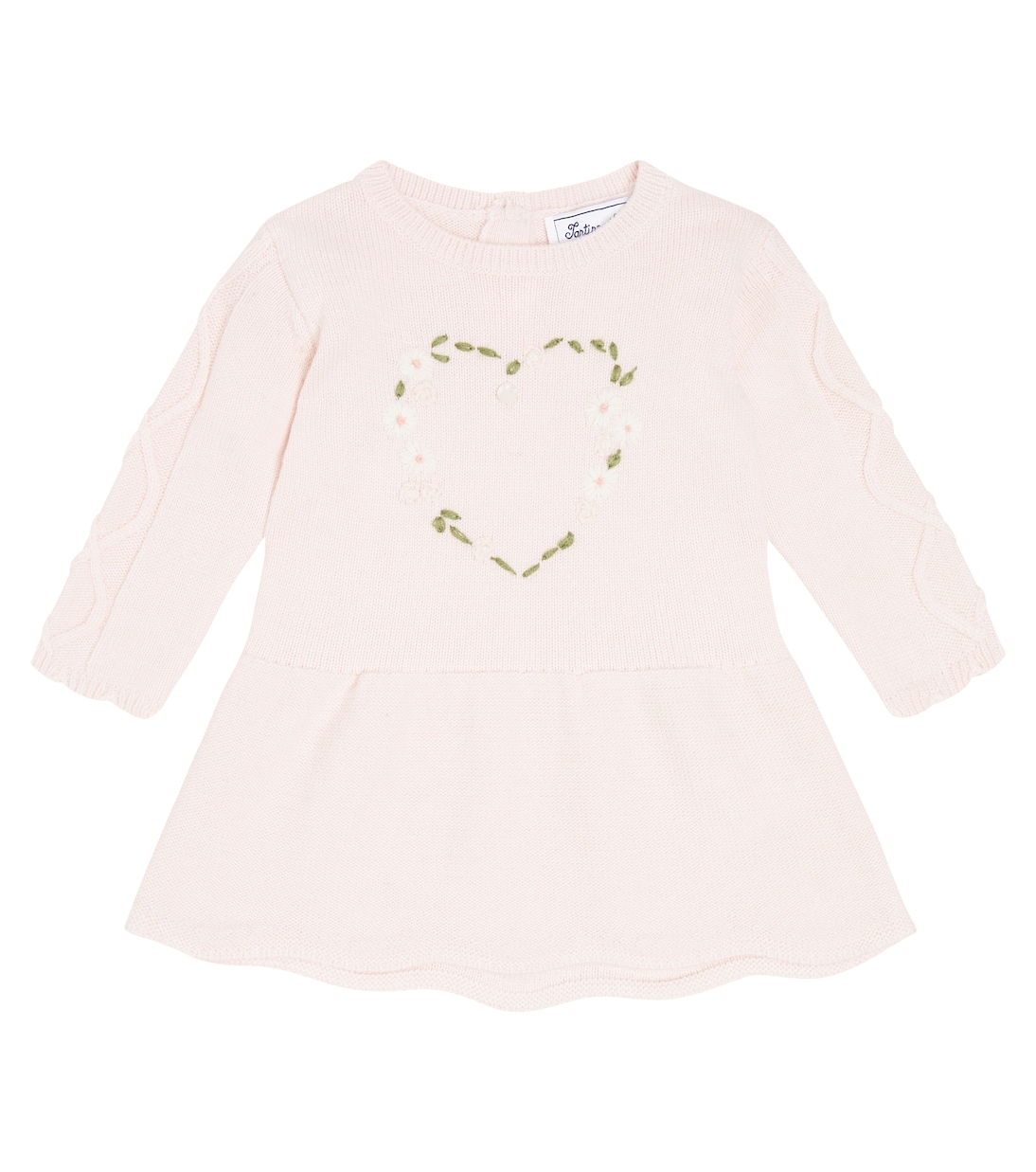 Baby Kleid aus einem Wollgemisch | Tartine et Chocolat