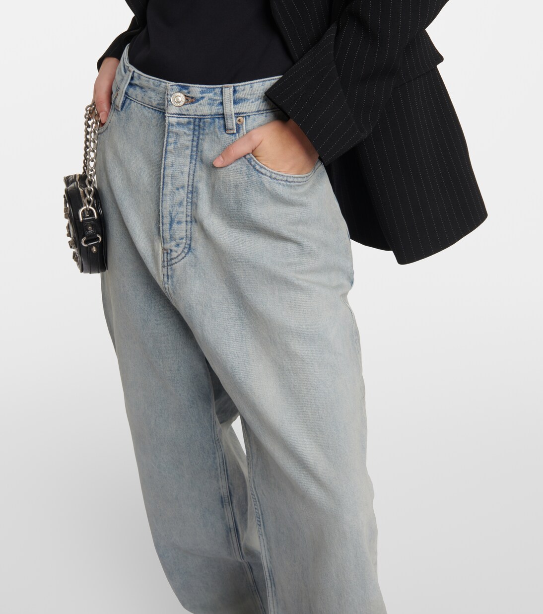 Mid-Rise Wide-Leg Jeans | Balenciaga