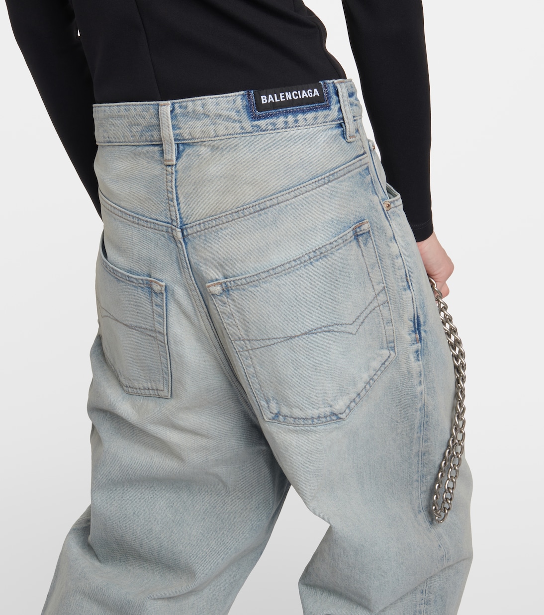 Mid-Rise Wide-Leg Jeans | Balenciaga