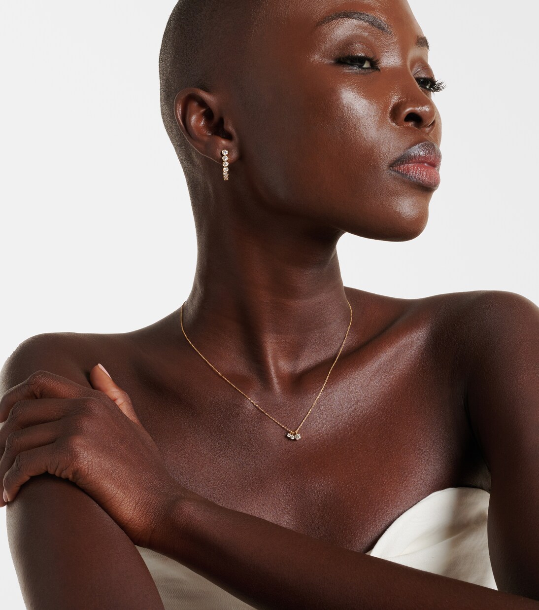 18kt gold necklace with diamonds | Sophie Bille Brahe