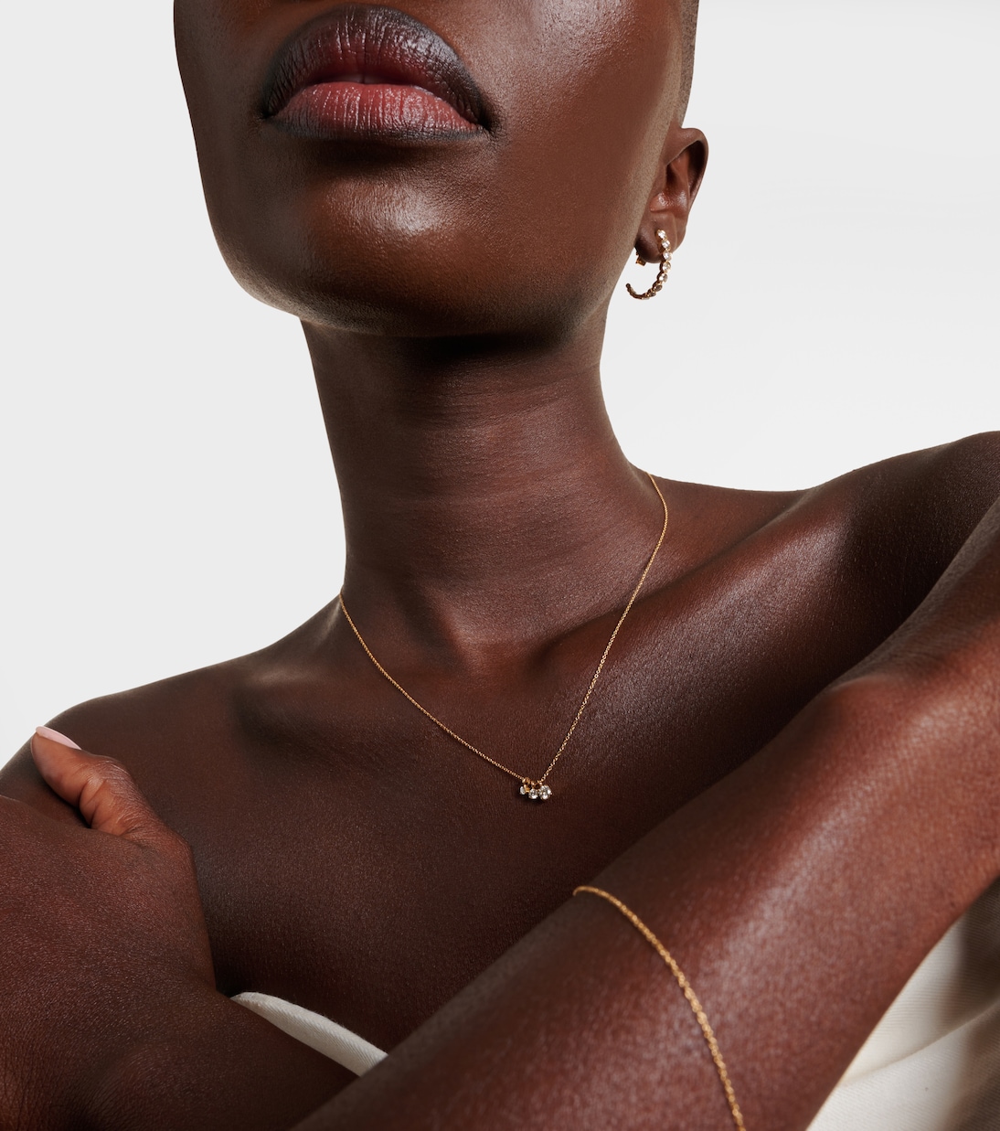 18kt gold necklace with diamonds | Sophie Bille Brahe