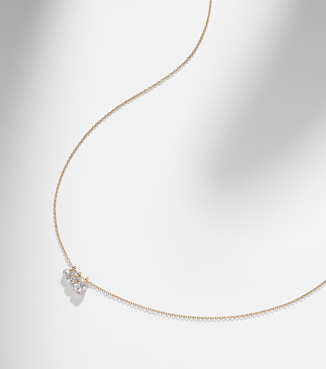 18kt gold necklace with diamonds | Sophie Bille Brahe