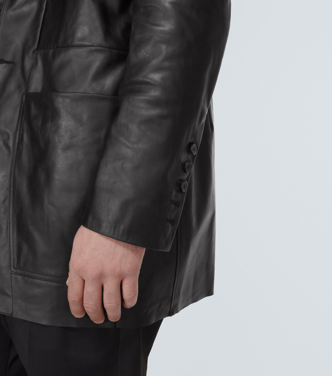 Blazer Lido aus Leder | Rick Owens