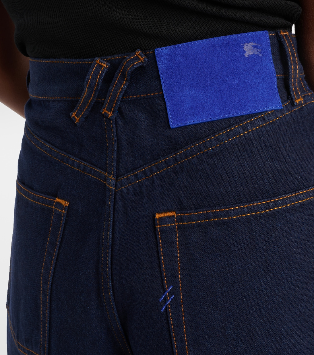 High-Rise Wide-Leg Jeans | Burberry