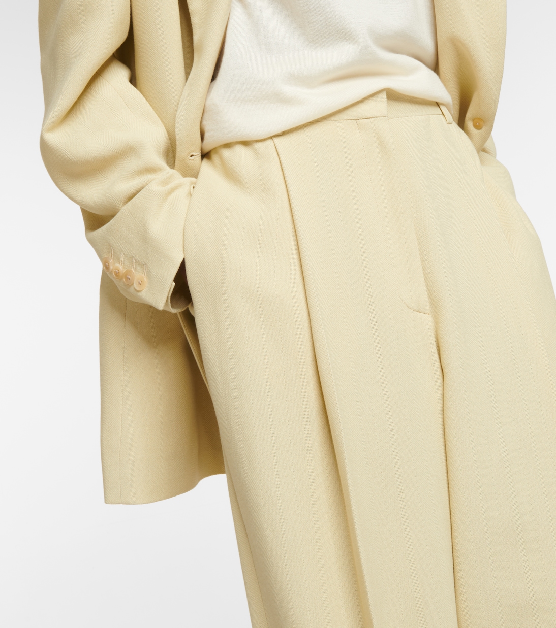 Weite Hose Tor aus Crêpe | The Row