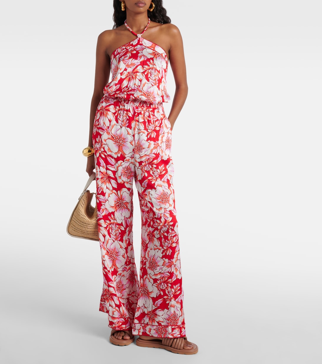 Isabelle floral jumpsuit | Poupette St Barth
