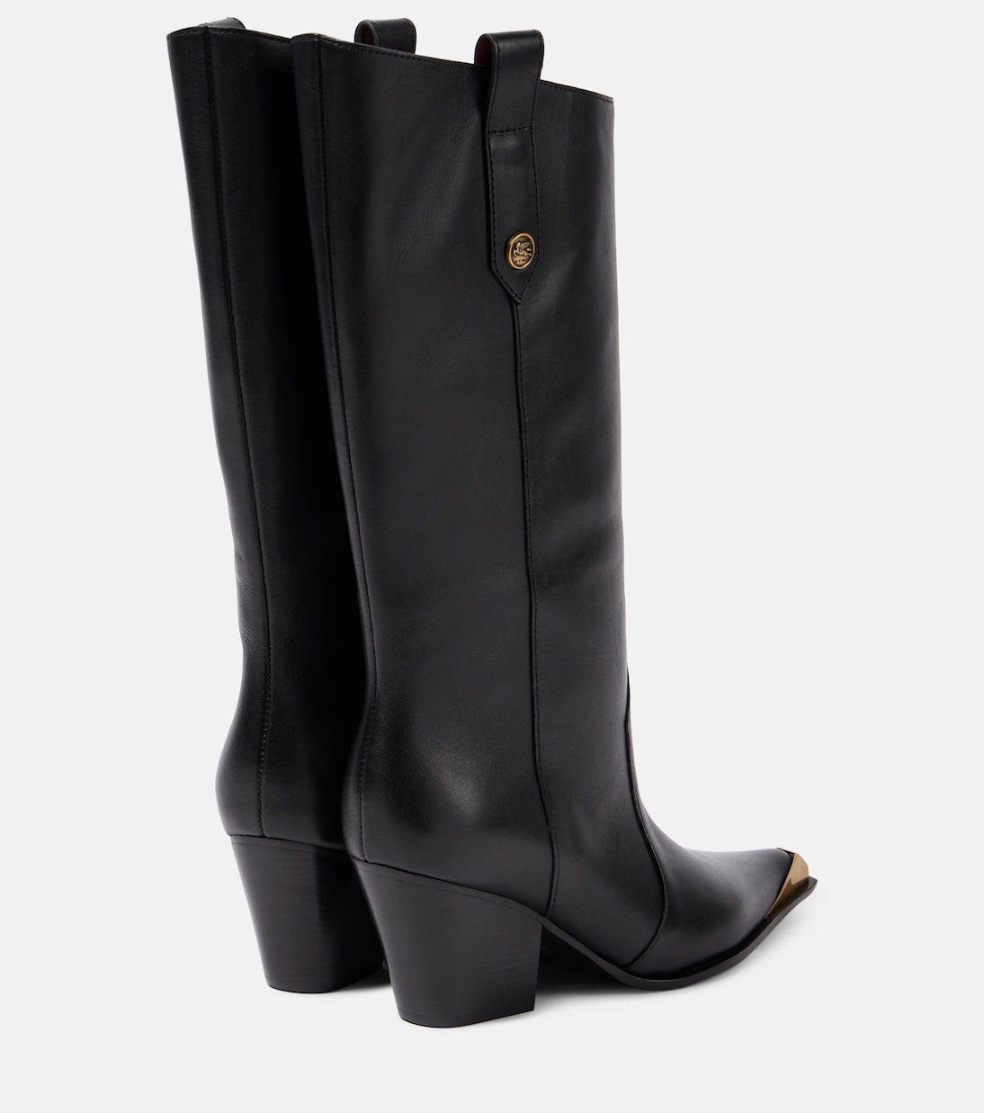 Westernstiefel aus Leder | Etro