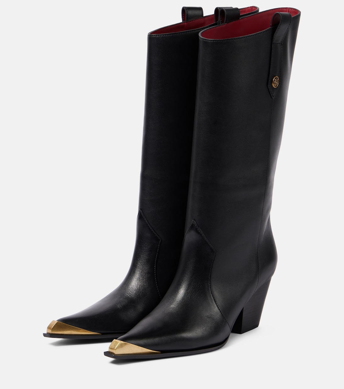 Westernstiefel aus Leder | Etro