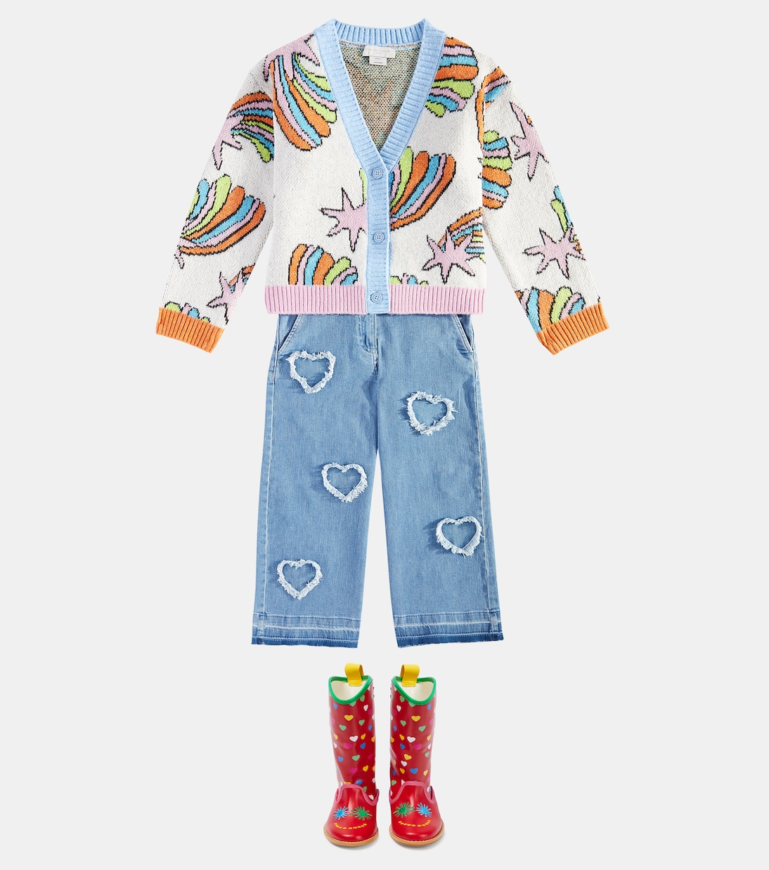 Cardigan intarsia | Stella McCartney Kids