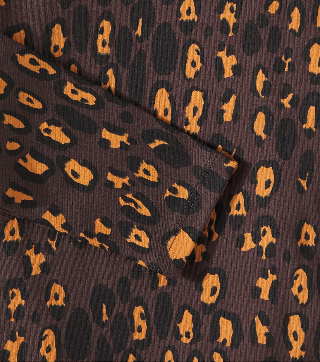 Leopard cotton-blend T-shirt | Mini Rodini