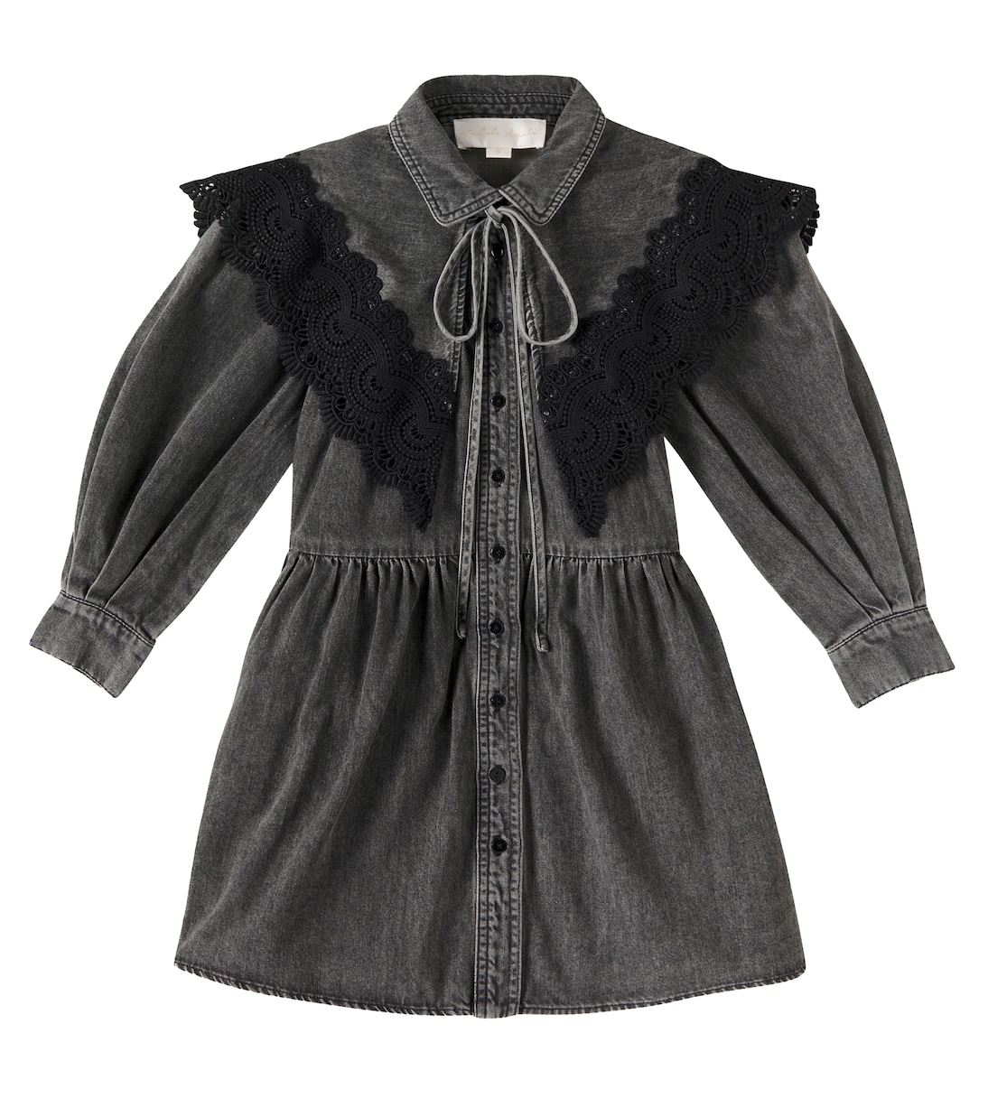 Robe en coton à dentelle | Petite Amalie  