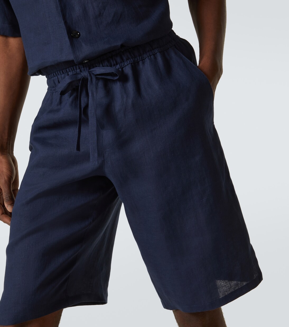 Bermuda-Shorts aus Leinen | Dolce&Gabbana