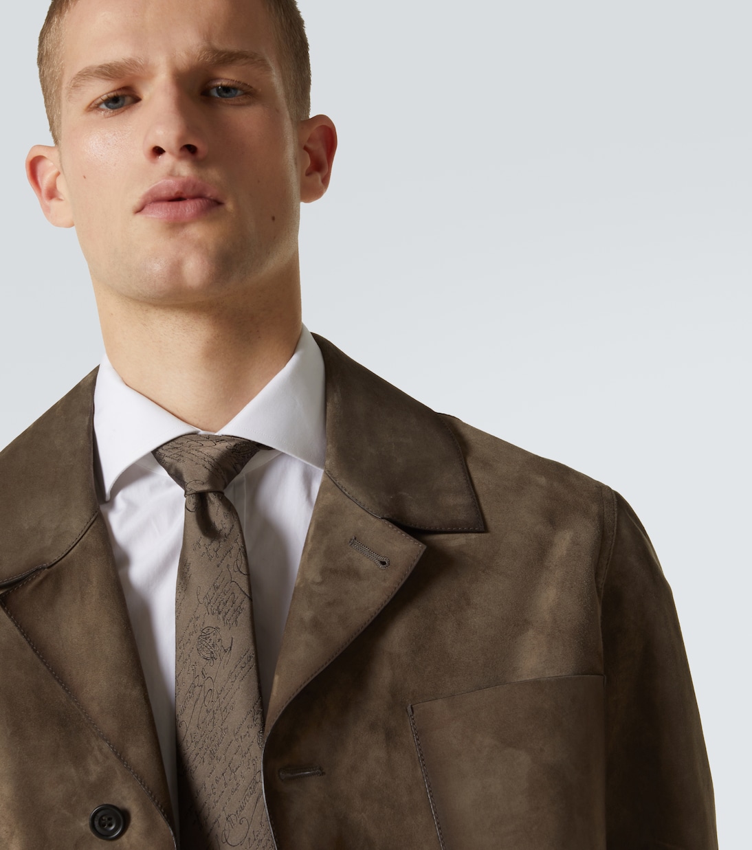 Cravate en soie imprimée | Berluti