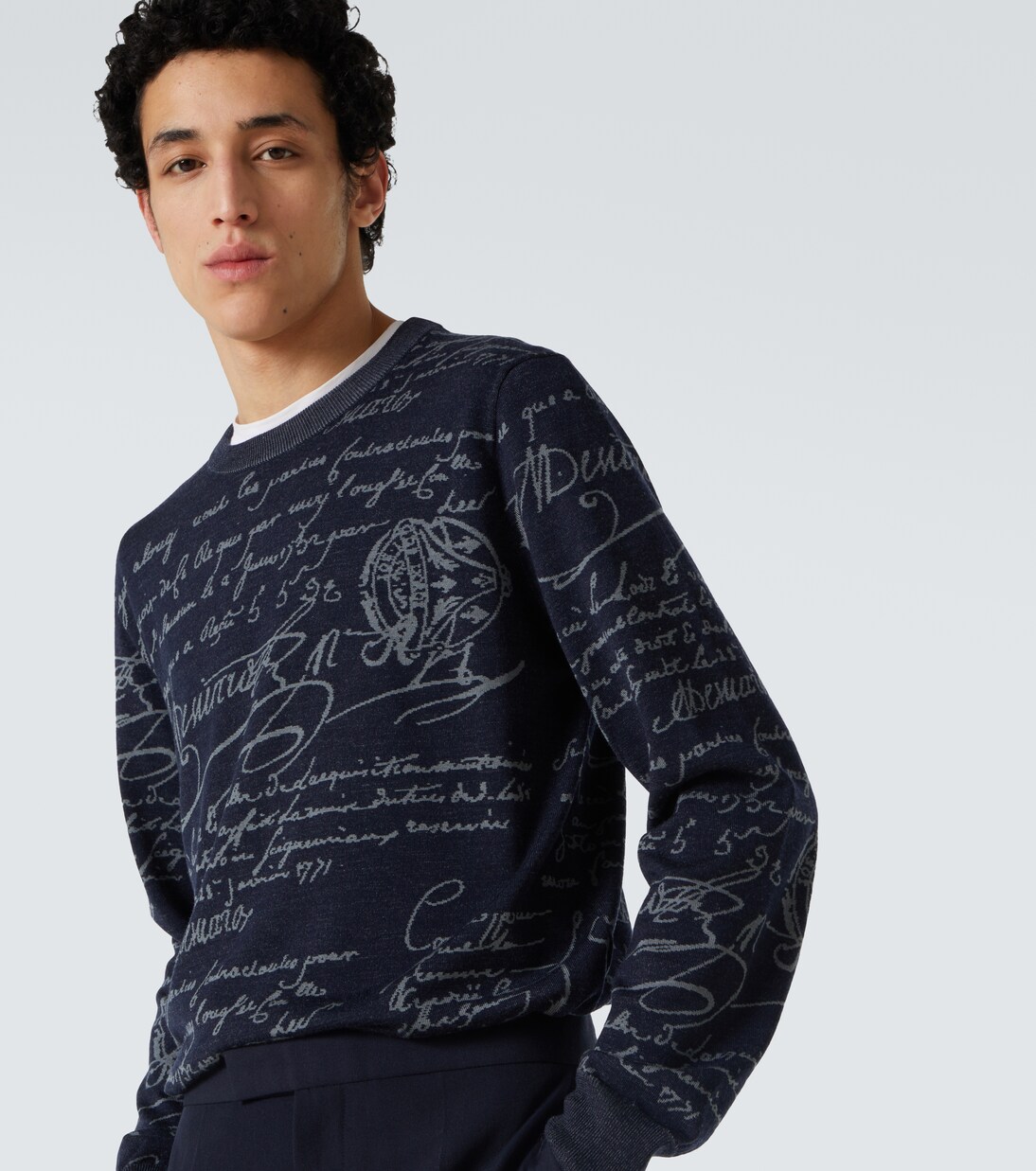 Pullover Scritto aus Wolle | Berluti