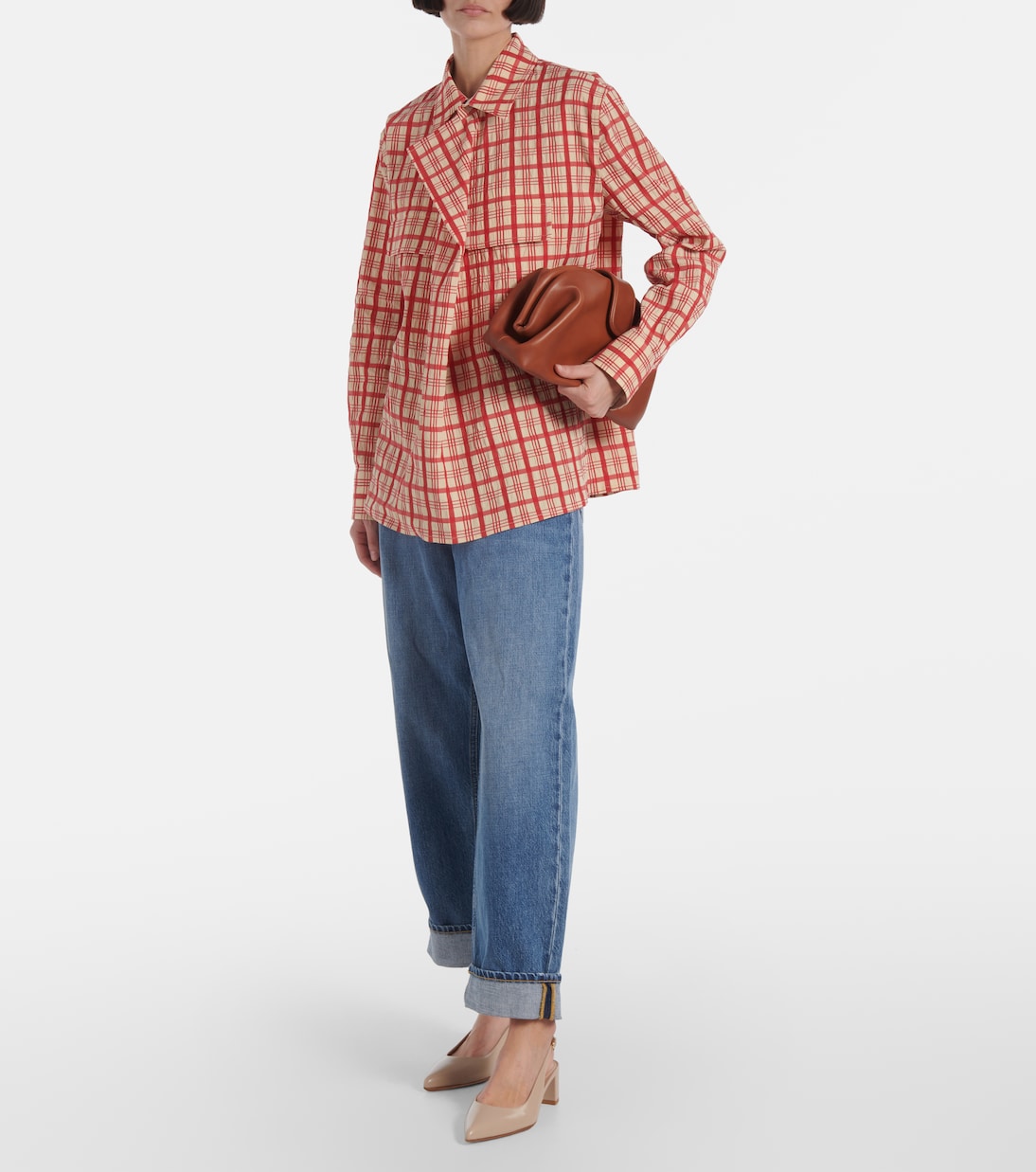 45 leather slingback pumps | Gianvito Rossi