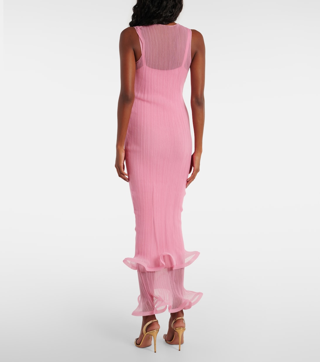 Daniella ruffled midi dress | Simkhai