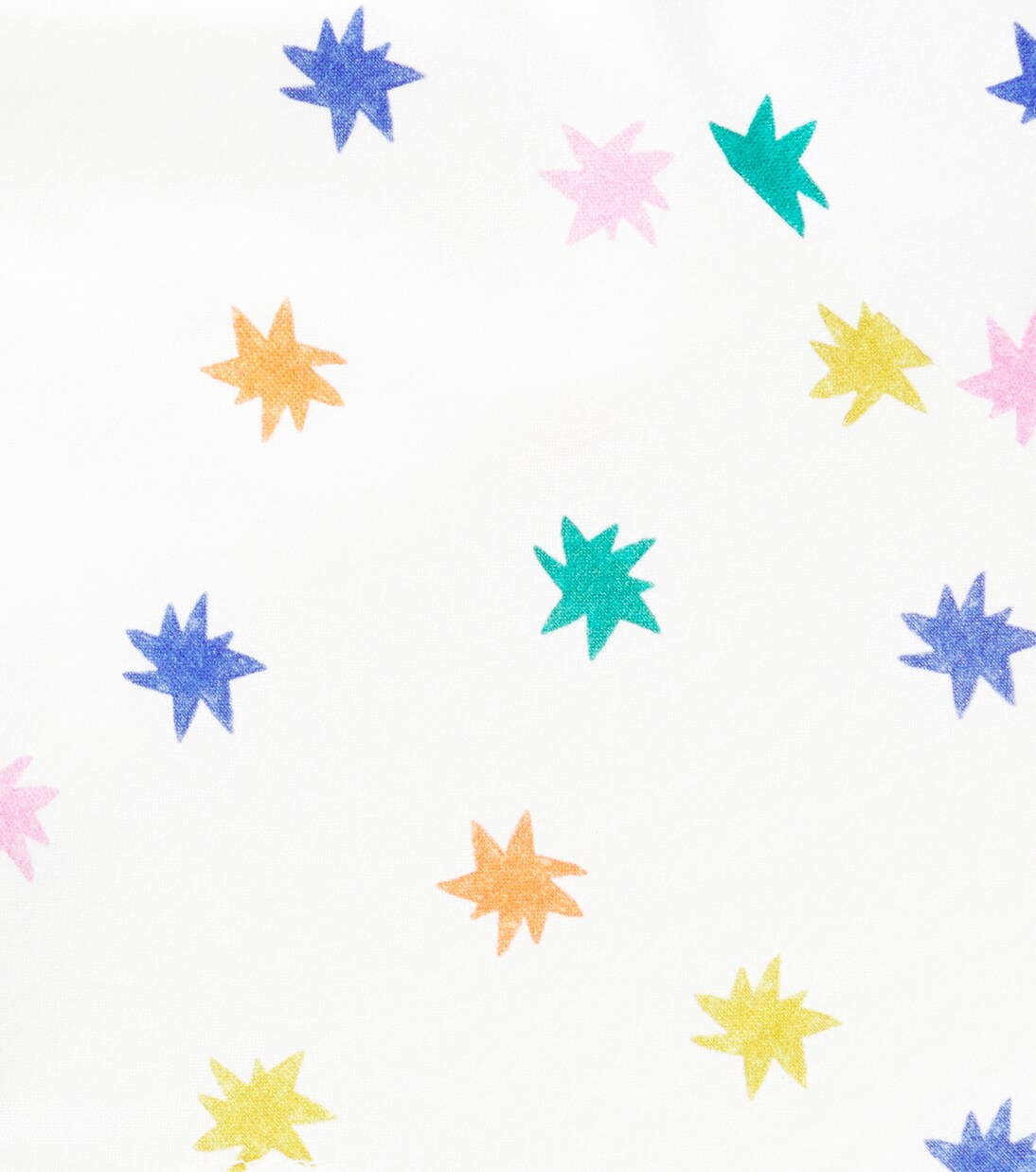 Baby ruffled printed cotton overalls | Fábula