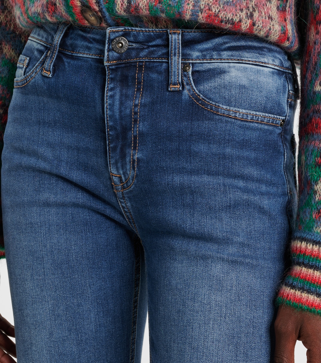 Jeans flared Tropea de tiro alto | AG Jeans