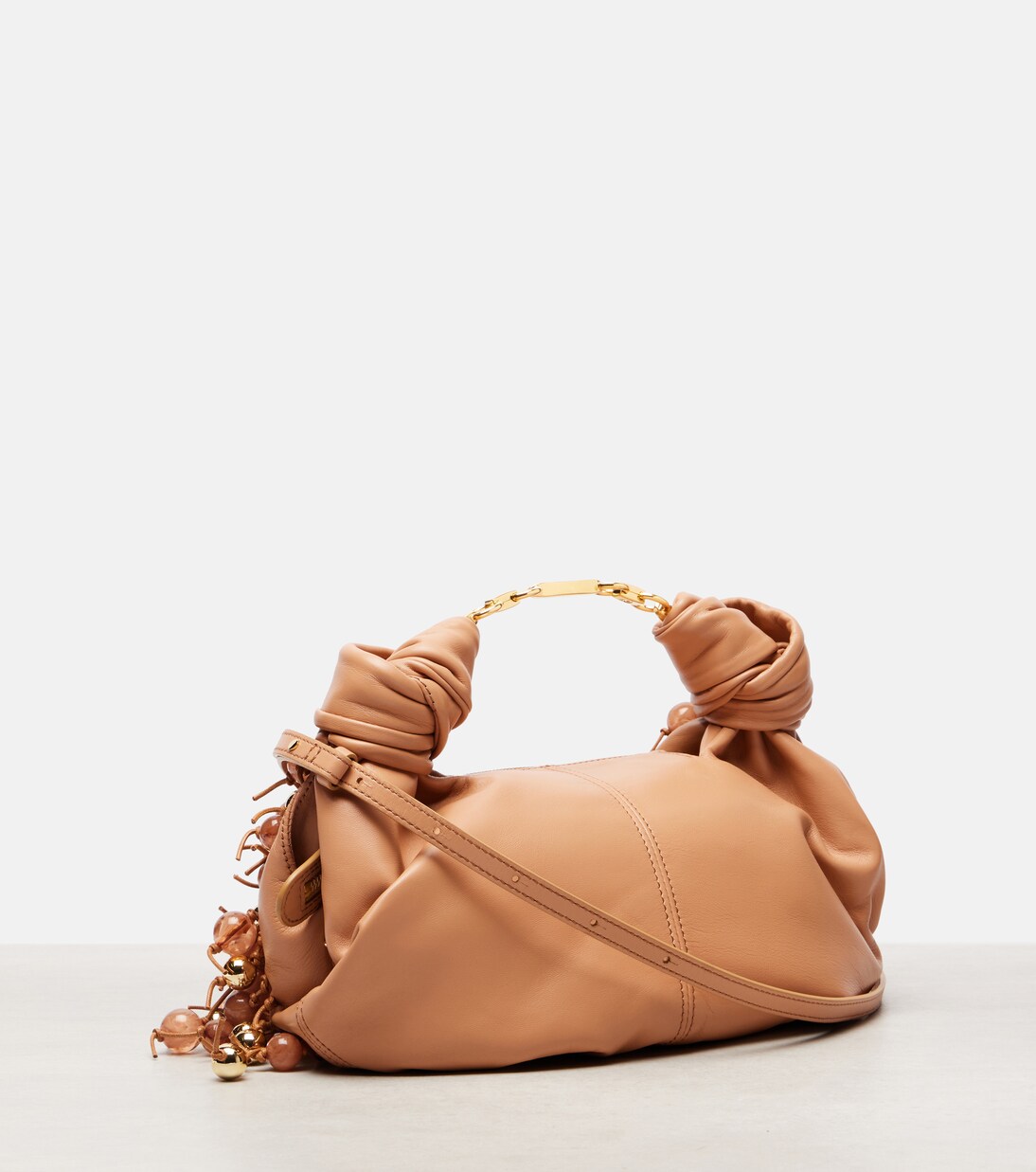 Verzierte Schultertasche Foam aus Leder | Zimmermann