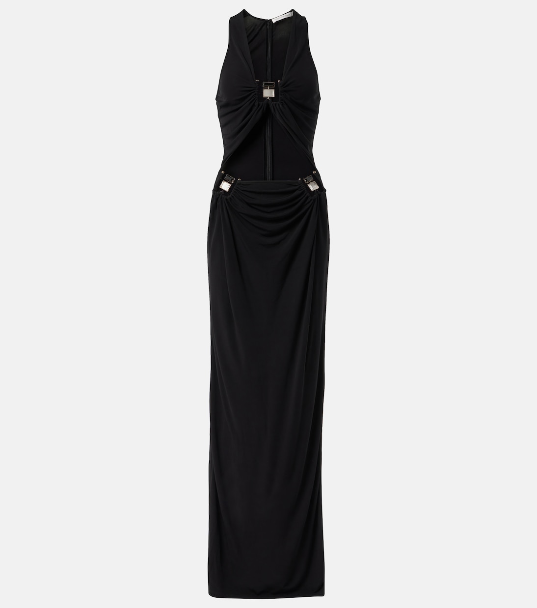 Duo Bezel Quartz jersey maxi dress | Christopher Esber