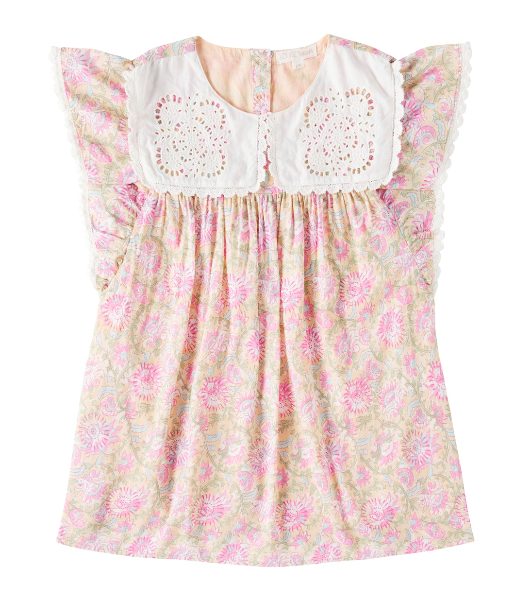 Bedrucktes Kleid Marise aus Baumwoll-Voile | Louise Misha