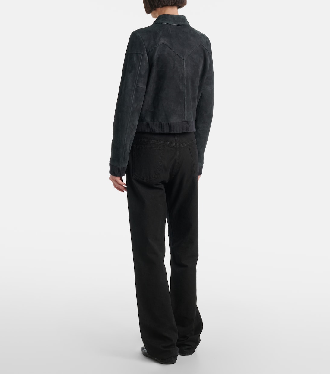 Axelette suede jacket | The Row