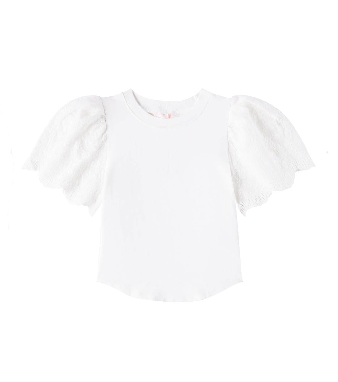 Embroidered cotton T-shirt | Petite Amalie  