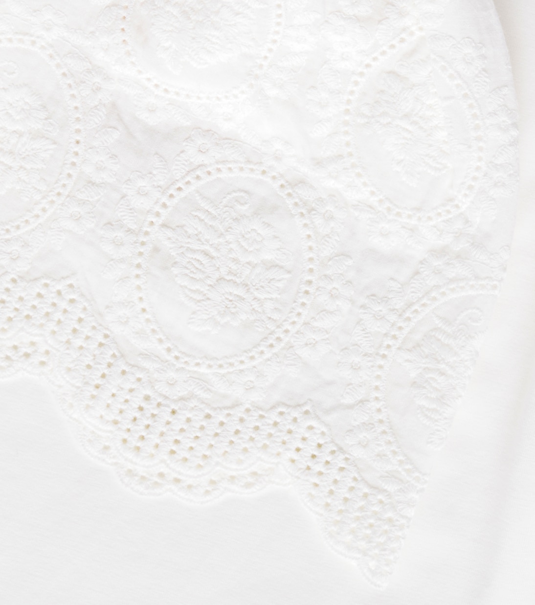 Embroidered cotton T-shirt | Petite Amalie  