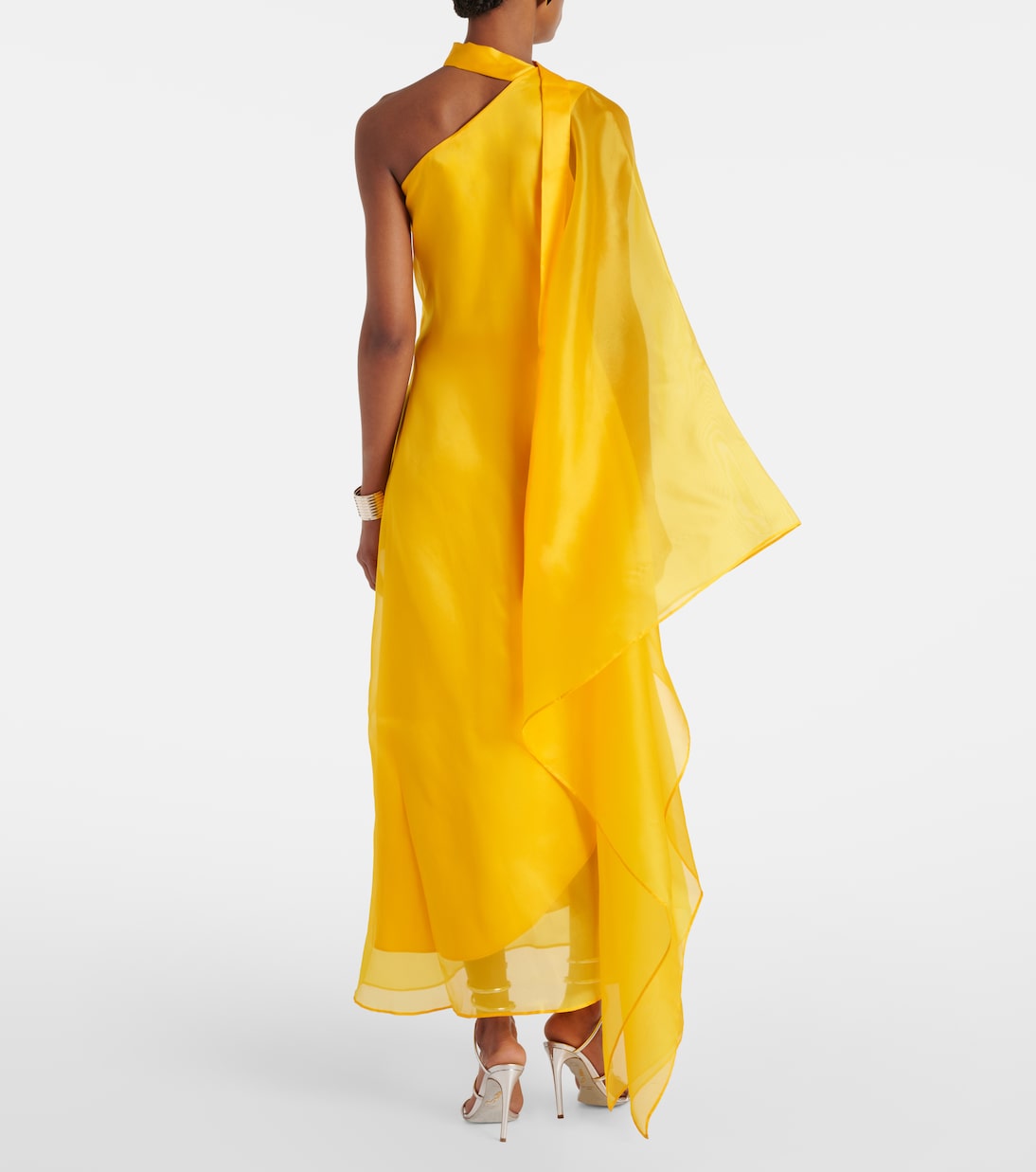 Betsy Fantasma silk cady kaftan | Taller Marmo