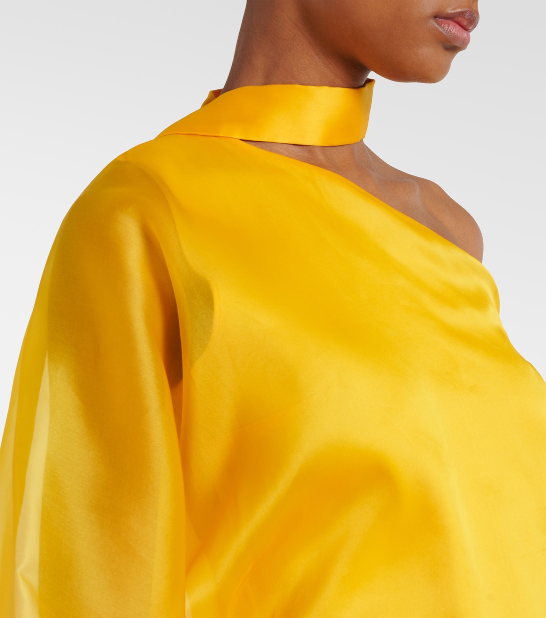 Betsy Fantasma silk cady kaftan | Taller Marmo