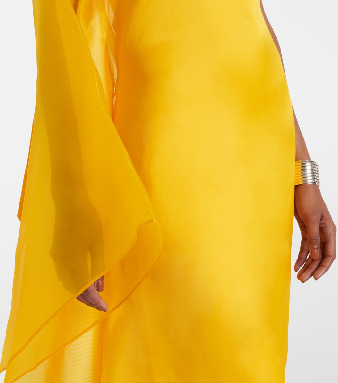 Betsy Fantasma silk cady kaftan | Taller Marmo