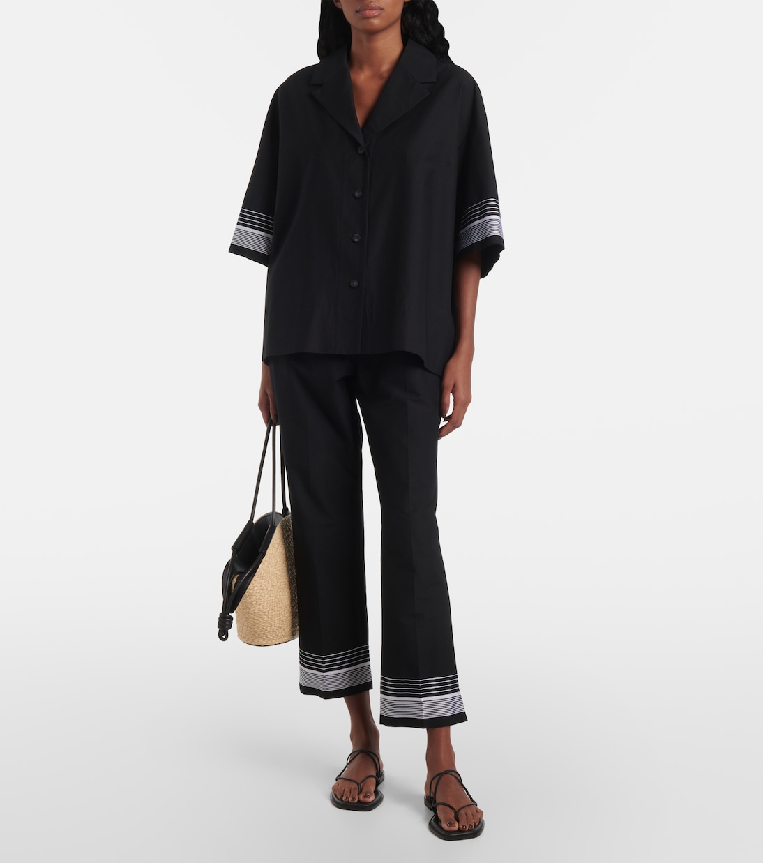 Chemise Leopold en coton et soie | Joseph