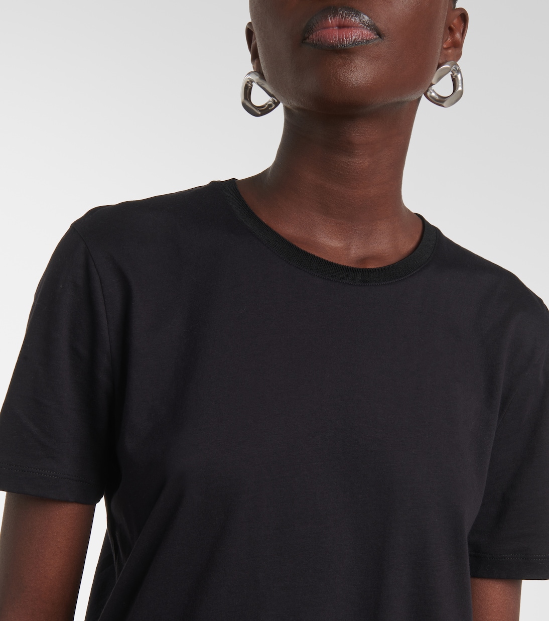 T-Shirt aus Baumwolle und Seide | Joseph