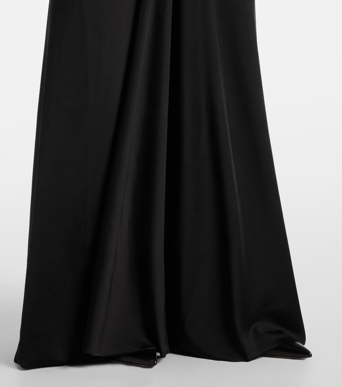 Abito lungo in velluto con cristalli | Victoria Beckham