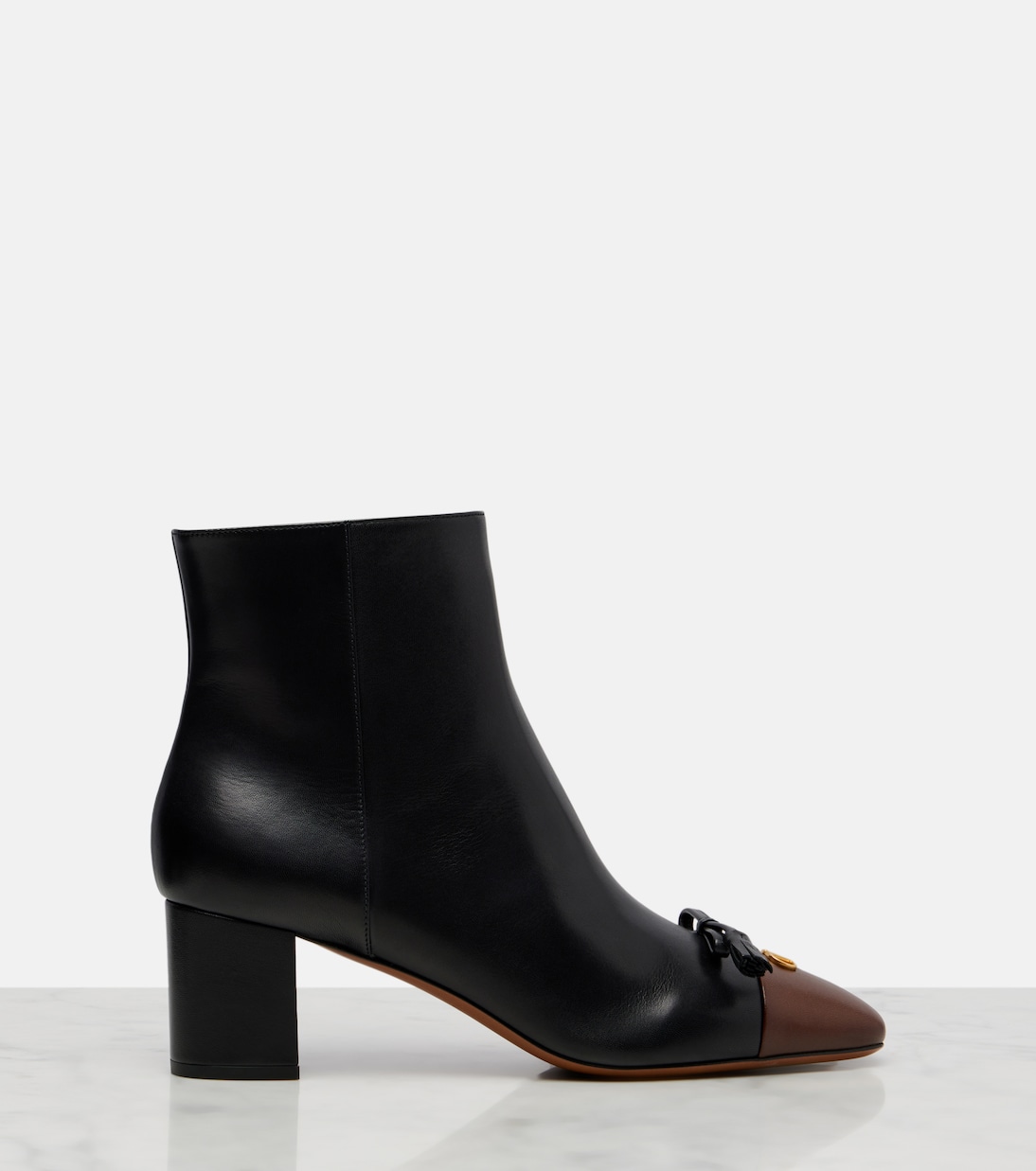 Ankle Boots Valet Du Roi aus Leder | Valentino Garavani