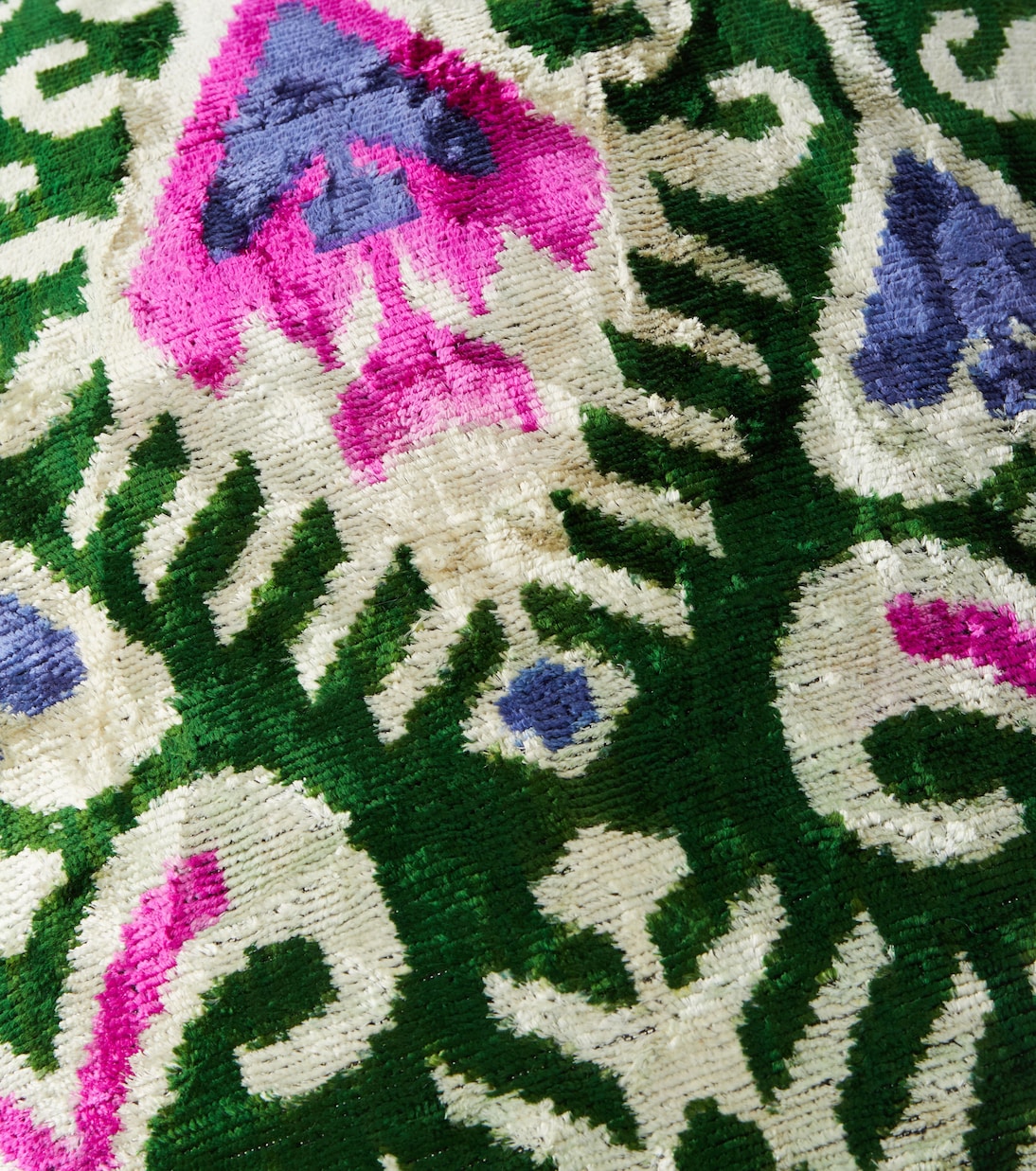 Coussin en soie et coton | Les-Ottomans